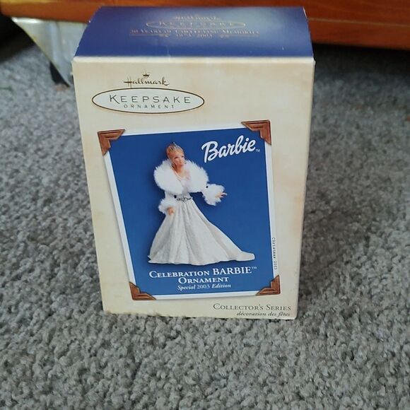 CELEBRATION BARBIE #4 Keepsake Ornament 2003 - Picture 1 of 12